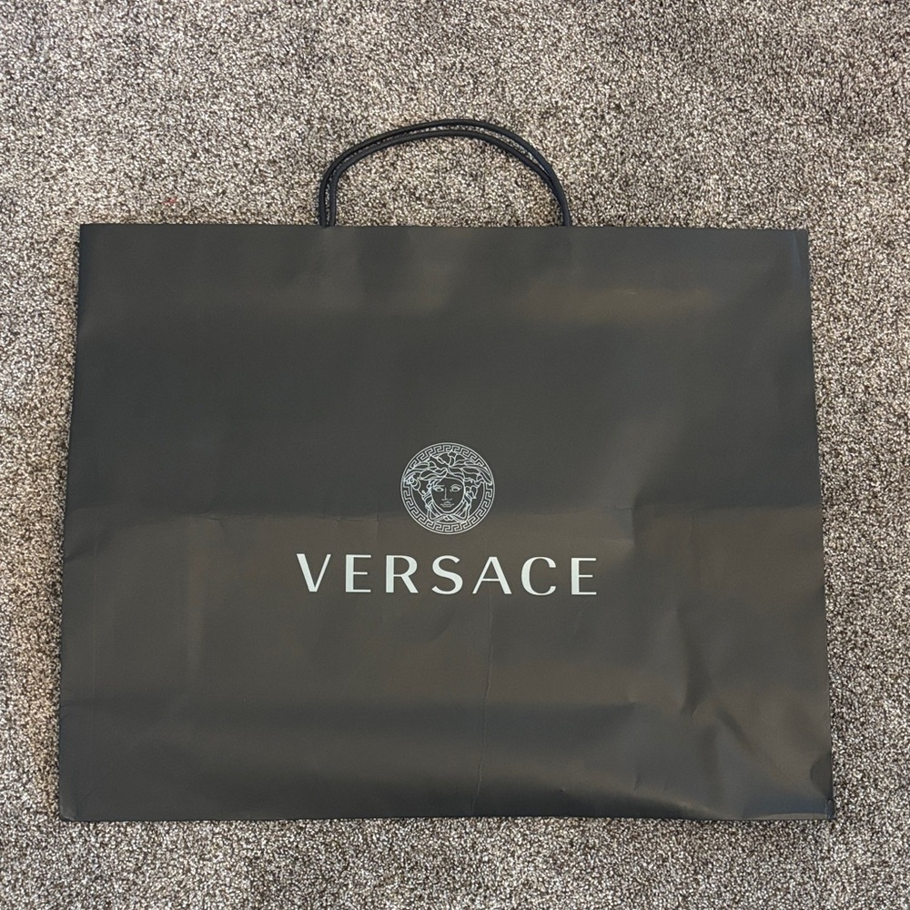 Versace Black Tote Bag
